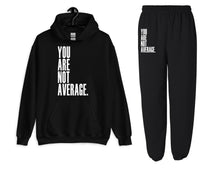 Load image into Gallery viewer, You Are Not Average Hoodie Set
